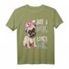 Nur Ein Mops Der Mich Liebt - Süßes Mops Hunde Liebhaber T-Shirt für Hundeliebhaber und Mops-Fans, Perfektes Geschenk