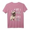 Nur Ein Mops Der Mich Liebt - Süßes Mops Hunde Liebhaber T-Shirt für Hundeliebhaber und Mops-Fans, Perfektes Geschenk
