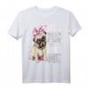 Nur Ein Mops Der Mich Liebt - Süßes Mops Hunde Liebhaber T-Shirt für Hundeliebhaber und Mops-Fans, Perfektes Geschenk
