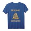 Mopsige Weihnachten - Humorvolles Weihnachtsbaum Motiv Langarmshirt für Mopsbesitzer und Hundeliebhaber zur festlichen Jahreszeit
