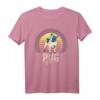 Mops Pug Dad T-Shirt - Retro Hundemotiv, Perfekt als Geschenk zum Geburtstag oder Weihnachten für Hundeliebhaber, Familie & Freunde