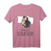 Offizielles Mops Schlafshirt Langarmshirt – Süßes Hundemotiv, Perfekt zum Schlafen & als Geschenk für Hundeliebhaber, Mama & Familie