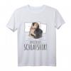 Offizielles Mops Schlafshirt Langarmshirt – Süßes Hundemotiv, Perfekt zum Schlafen & als Geschenk für Hundeliebhaber, Mama & Familie