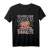 Ein Leben Ohne Mops Ist Möglich Aber Sinnlos Hundebesitzer T-Shirt - Lustiges Hundemotiv für Mopsliebhaber, Hundebesitzer & Hundeliebhaber zum Geburtstag, Weihnachten & Vatertag