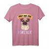 Mutter und Hund für immer Mops T-Shirt – Perfektes Geschenk für Tierliebhaber, Hundebesitzer & Mops Fans zu Weihnachten & Geburtstag