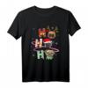 HO HO HO Santa Mops Lustig T-Shirt – Perfektes Weihnachtsgeschenk für Mops Mama, Papa & Hundeliebhaber