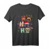 HO HO HO Santa Mops Lustig T-Shirt – Perfektes Weihnachtsgeschenk für Mops Mama, Papa & Hundeliebhaber