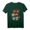 HO HO HO Santa Mops Lustig T-Shirt – Perfektes Weihnachtsgeschenk für Mops Mama, Papa & Hundeliebhaber