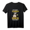 Bitte nicht schubsen ich habe Bier in der Hand - Lustiges Bier Pong Geschenk T-Shirt für Männer und Frauen, perfekt für Partys, Festivals und Geburtstage
