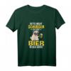 Bitte nicht schubsen ich habe Bier in der Hand - Lustiges Bier Pong Geschenk T-Shirt für Männer und Frauen, perfekt für Partys, Festivals und Geburtstage