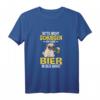 Bitte nicht schubsen ich habe Bier in der Hand - Lustiges Bier Pong Geschenk T-Shirt für Männer und Frauen, perfekt für Partys, Festivals und Geburtstage
