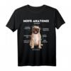 Mops Anatomie T-Shirt – Klassisch geschnitten mit doppeltem Saum, perfekt für Hunde- und Tierliebhaber