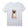 Mops Anatomie T-Shirt – Klassisch geschnitten mit doppeltem Saum, perfekt für Hunde- und Tierliebhaber