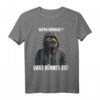 Mops Guten Morgen, ganz dünnes Eis T-Shirt - Lustiges Hundemotiv als Geschenkidee für Geburtstage, Muttertag, Vatertag, Weihnachten und Halloween