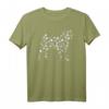T-Shirt mit Totenkopf-Motiv und Mops-Design - Klassisch geschnitten, langlebig, perfekt für Hundeliebhaber