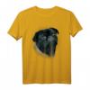 Schwarzer Mops Black Pug T-Shirt - Vintage Style Design, Perfekt als Geschenk für Hundeliebhaber & Mops-Fans