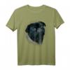 Schwarzer Mops Black Pug T-Shirt - Vintage Style Design, Perfekt als Geschenk für Hundeliebhaber & Mops-Fans