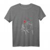 Damen Mops Liebe Hundehalter Frauchen Geschenkidee T-Shirt mit V-Ausschnitt – Lustiges Hundemotiv für Hundeliebhaber & Gassi-Freunde