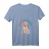 Damen Vintage Mops Flüsterin T-Shirt mit V-Ausschnitt – Perfektes Geschenk für Hundeliebhaberinnen zu Weihnachten, Muttertag & Geburtstag