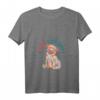 Damen Vintage Mops Flüsterin T-Shirt mit V-Ausschnitt – Perfektes Geschenk für Hundeliebhaberinnen zu Weihnachten, Muttertag & Geburtstag
