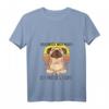 Damen Lustiges Mops T-Shirt - Erschreck Mich Nicht Ich Furze Leicht, Perfektes Geschenk für Hundeliebhaber und Tierfreunde