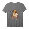 Billard Mops Hund Hustler Pool Mädchen Snooker T-Shirt – Lustiges Geschenk für Frauen, Mädchen & Billardfans