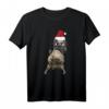 Merry Christmas Mops T-Shirt - Festliches Hundeshirt für Weihnachten & den Heiligen Abend für Tierliebhaber