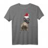 Merry Christmas Mops T-Shirt - Festliches Hundeshirt für Weihnachten & den Heiligen Abend für Tierliebhaber