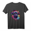 Colorful Mops T-Shirt für stolze Besitzer, Züchter & Hundeliebhaber – Buntes Motiv für Mops-Fans
