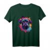 Colorful Mops T-Shirt für stolze Besitzer, Züchter & Hundeliebhaber – Buntes Motiv für Mops-Fans