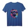 Colorful Mops T-Shirt für stolze Besitzer, Züchter & Hundeliebhaber – Buntes Motiv für Mops-Fans