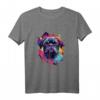 Colorful Mops T-Shirt für stolze Besitzer, Züchter & Hundeliebhaber – Buntes Motiv für Mops-Fans