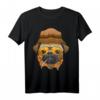 Mops Für Hundebesitzer Liebhaber T-Shirt mit Mops-Illustration – Lustiges Hundemotiv für Hunde-Liebhaber, Männer und Frauen