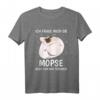 Witziges Schlafshirt Mops Nachthemd - Lustiges Tiermotiv für süße Träume, bequemes Pyjama Schlafoberteil, perfektes Geschenk für Mops-Fans