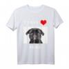 Ich liebe Möpse T-Shirt - Lustiges Hundeshirt für Tierliebhaber & Geschenkidee für Mops-Fans