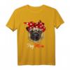 Mops Mama Pug Mom Hund Frauchen Muttertag Geschenk - Lustiges Hundemotiv T-Shirt für Hundeliebhaber und Tierfreunde