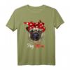 Mops Mama Pug Mom Hund Frauchen Muttertag Geschenk - Lustiges Hundemotiv T-Shirt für Hundeliebhaber und Tierfreunde