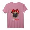 Mops Mama Pug Mom Hund Frauchen Muttertag Geschenk - Lustiges Hundemotiv T-Shirt für Hundeliebhaber und Tierfreunde