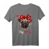 Mops Mama Pug Mom Hund Frauchen Muttertag Geschenk - Lustiges Hundemotiv T-Shirt für Hundeliebhaber und Tierfreunde