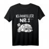 Mopshund T-Shirt - Klassisch geschnitten, humorvolles Motiv 'Klimakiller Nr. 1.' für Hundeliebhaber