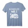 Mopshund T-Shirt - Klassisch geschnitten, humorvolles Motiv 'Klimakiller Nr. 1.' für Hundeliebhaber
