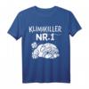 Mopshund T-Shirt - Klassisch geschnitten, humorvolles Motiv 'Klimakiller Nr. 1.' für Hundeliebhaber