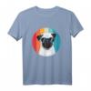 Mops Shirt Retro Geschenk für Hundeliebhaber - Vintage Mops T-Shirt mit Sonnenbrille, lustiges Tiermotiv für Frauen & Männer