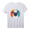 Mops Shirt Retro Geschenk für Hundeliebhaber - Vintage Mops T-Shirt mit Sonnenbrille, lustiges Tiermotiv für Frauen & Männer