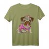 Hunde Tattoo Frauchen Geschenk - Mops Tierliebhaberinnen T-Shirt mit 'Ich liebe Mama Mops' Motiv für Hundeliebhaberinnen & Tierfreunde