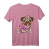 Hunde Tattoo Frauchen Geschenk - Mops Tierliebhaberinnen T-Shirt mit 'Ich liebe Mama Mops' Motiv für Hundeliebhaberinnen & Tierfreunde