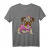 Hunde Tattoo Frauchen Geschenk - Mops Tierliebhaberinnen T-Shirt mit 'Ich liebe Mama Mops' Motiv für Hundeliebhaberinnen & Tierfreunde