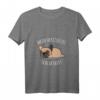 Damen Nachthemd mit lustigem Mops Hund Spruch V-Ausschnitt - Bequemes Schlafshirt für Mops-Liebhaber, Morgenmuffel & Chillen
