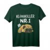 Mopshund Mops T-Shirt - Lustiges Hunde T-Shirt mit Klimakiller Nr. 1 Motiv, klassisch geschnitten