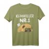 Mopshund Mops T-Shirt - Lustiges Hunde T-Shirt mit Klimakiller Nr. 1 Motiv, klassisch geschnitten